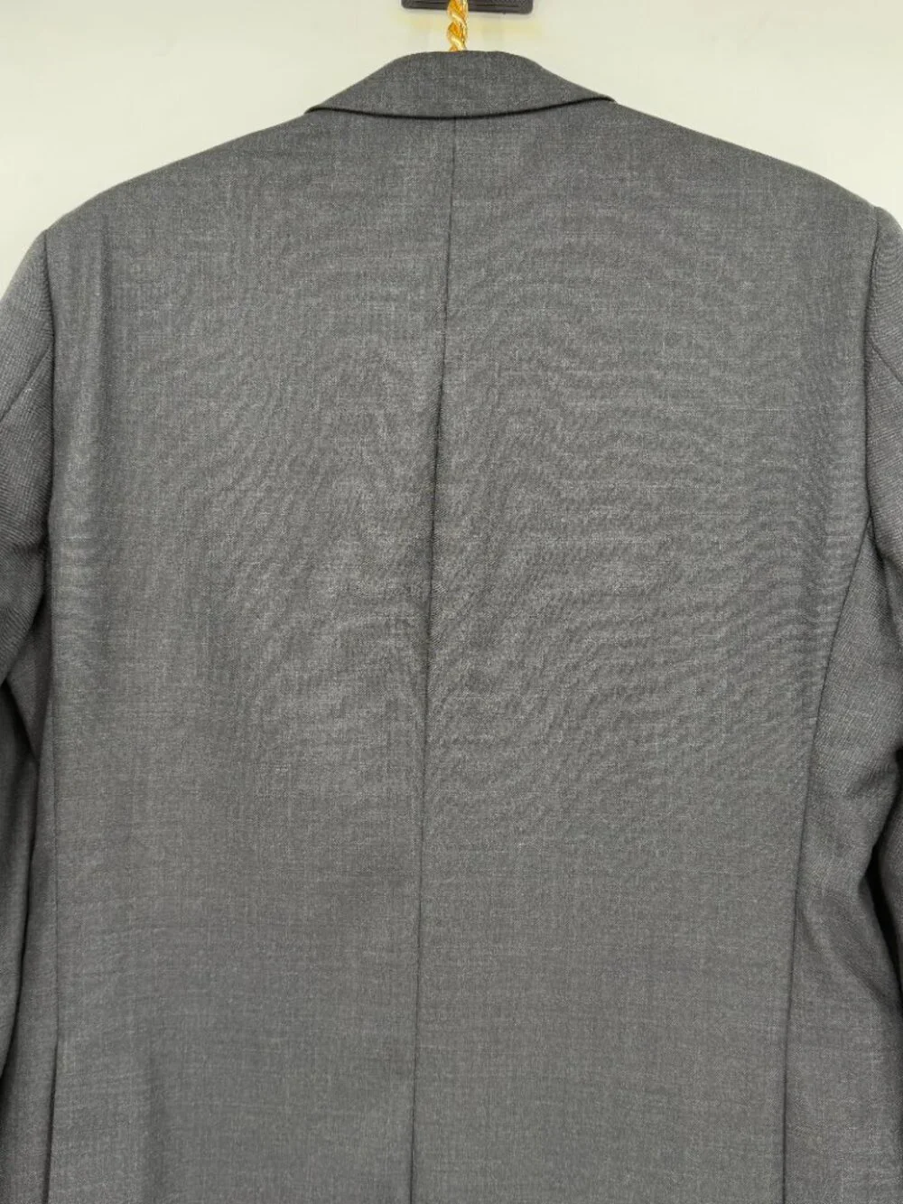 Indochino Charcoal Gray 100% Wool Blazer 42R Tailored Custom Suit Jacket Men